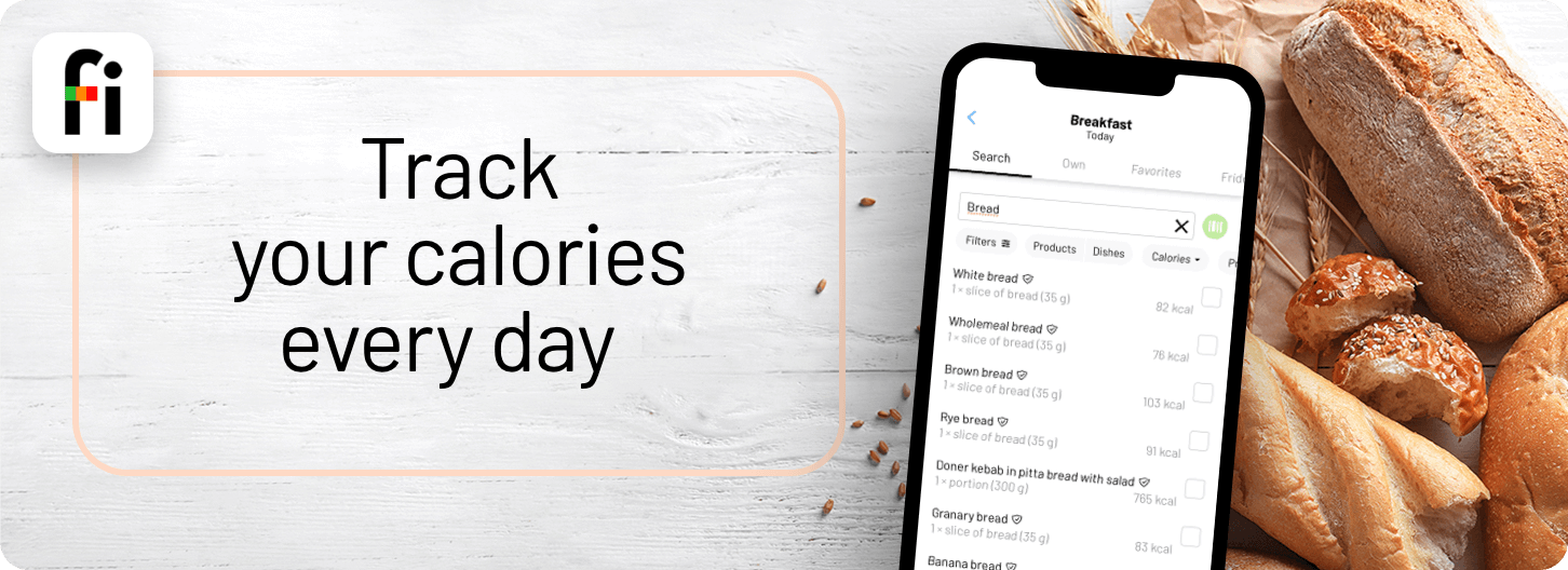 Track your calories daily