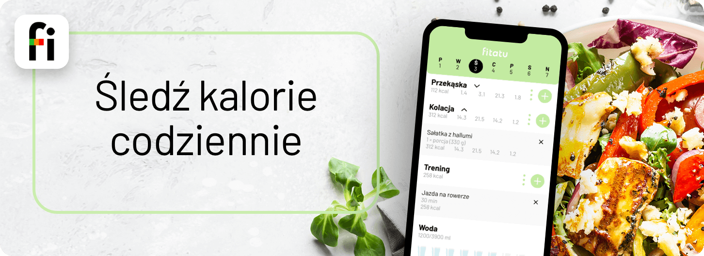 Śledź kalorie codziennie